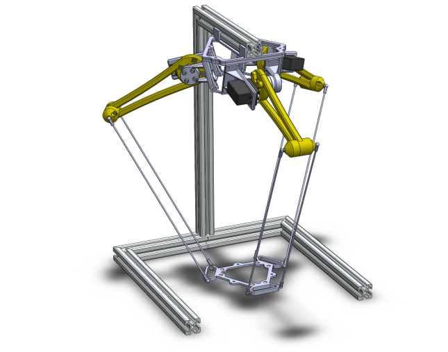 Delta Robot CAD Image
